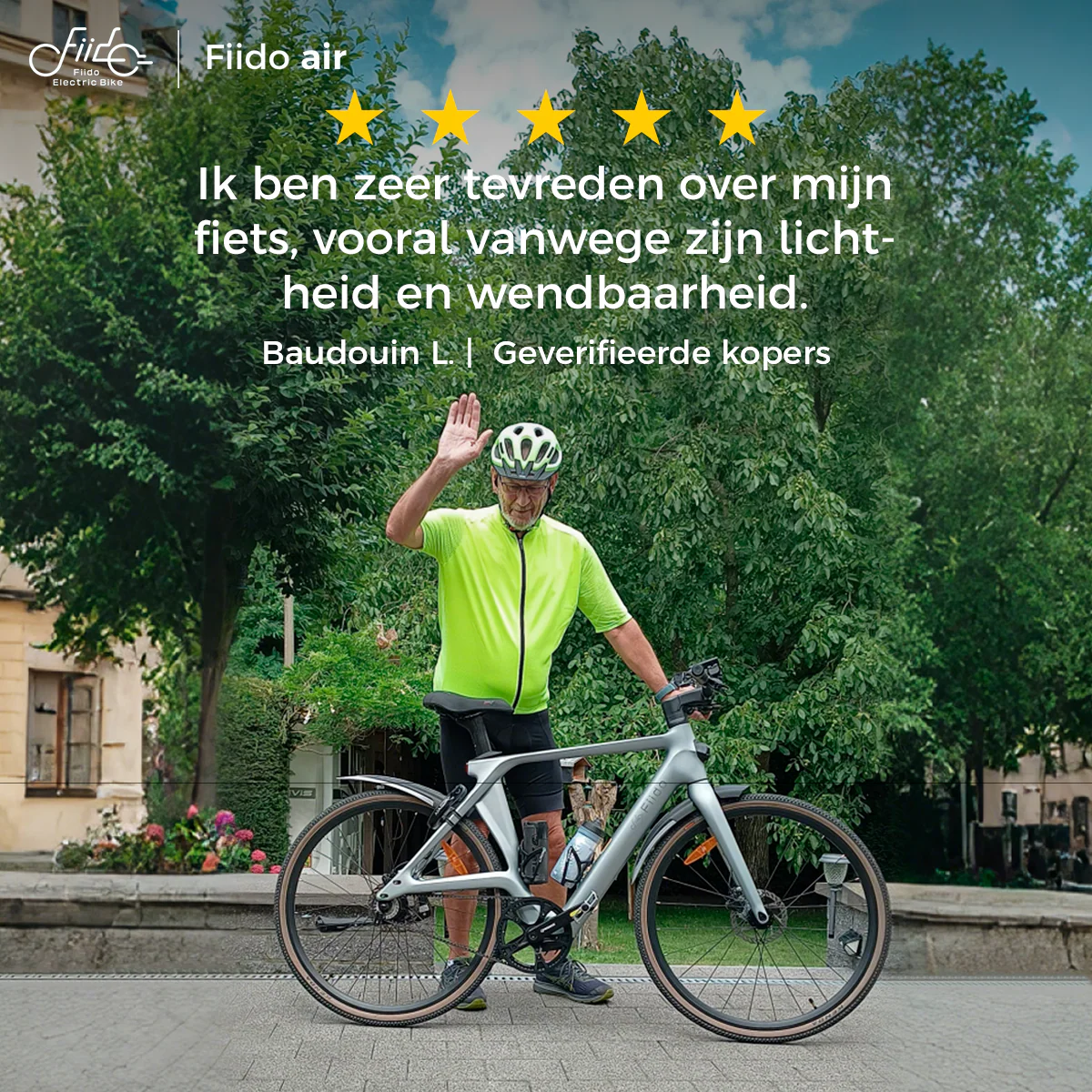 Fiido Air Ultralichte E-bike van Koolstofvezel - Image 7