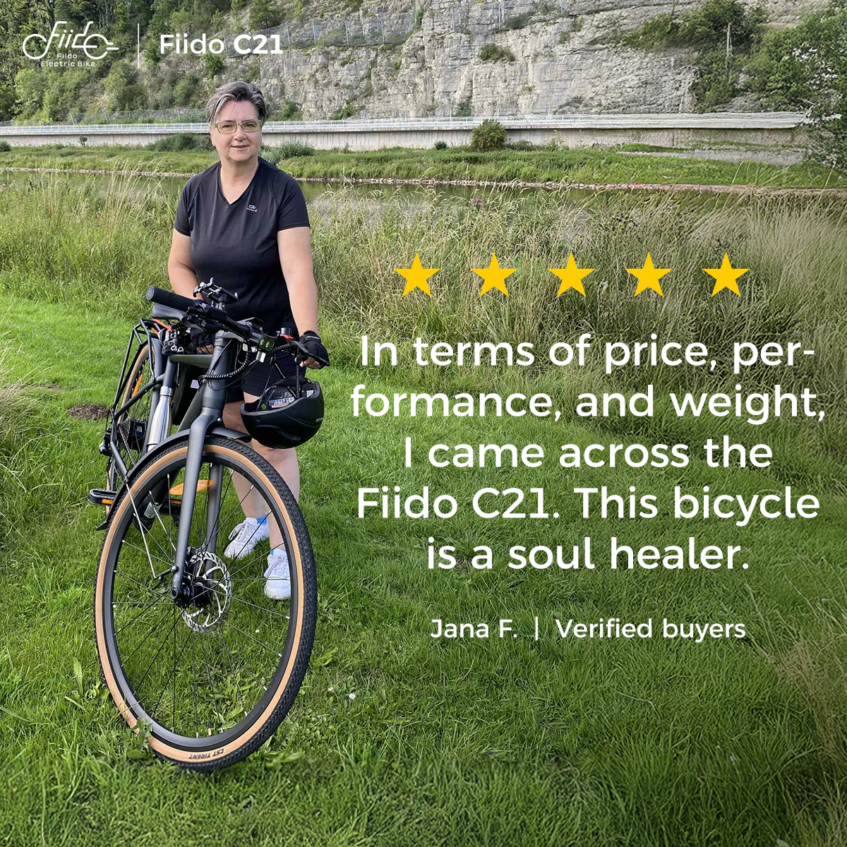 Fiido C21 E-Gravel & Stads-E-Bike - Image 7