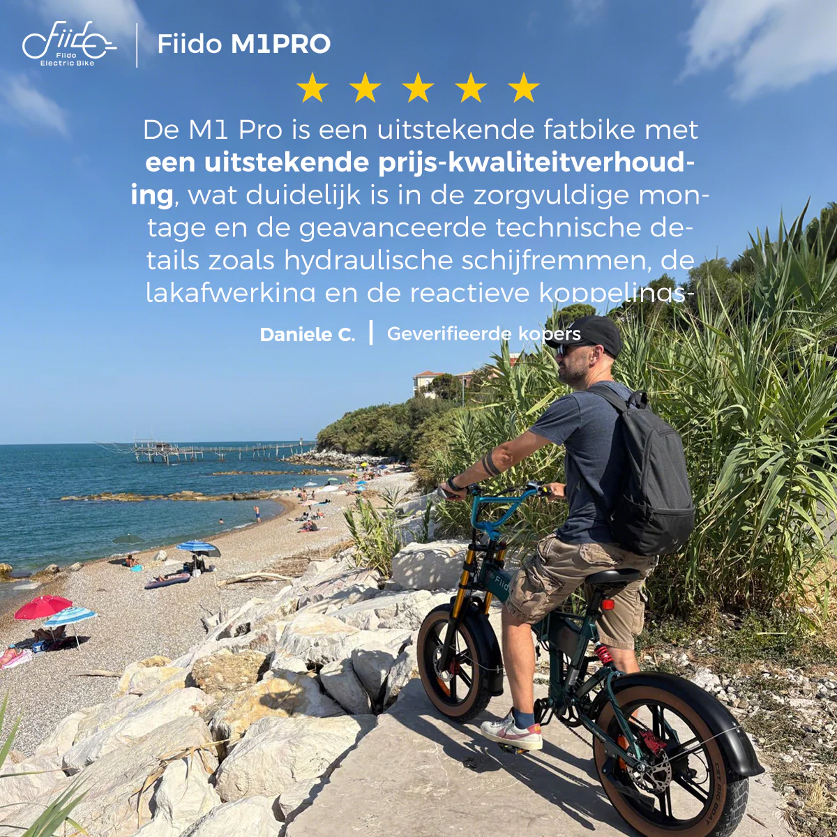 Fiido M1 Pro Fatbike Elektrische Crossfiets - Image 8