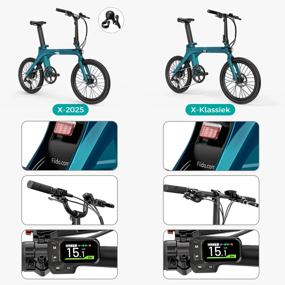 Fiido X Elektrische Vouwfiets Met Koppelingsensor - Image 4